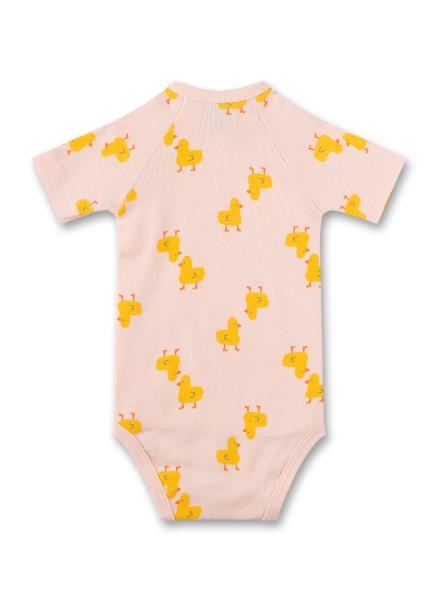 Wickelbody kurzarm rosa